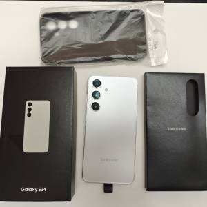 512GB,可當新機,香港行貨,雲石灰色Samsung s24 dual 雙卡 5G, 有盒全套齊