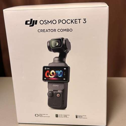 [FS]-95% Like New DJI Osmo Pocket 3 Creator Combo
