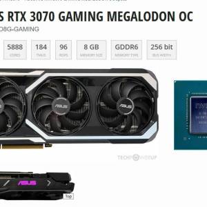ASUS ATS RTX 3070 GAMING MEGALODON OC