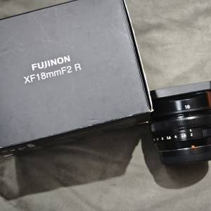 Fujifilm 18/2 R XF 富士 18mm FX 18 有盒冇單有證 鏡片完好 冇霉 有罩 95%以上新 ...