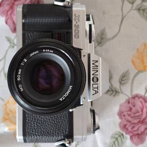 Minolta X300 菲林相機 連 50mm f2 Lens