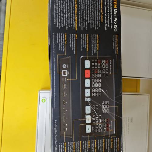 ATEM Mini PRO ISO 直播神器 導播台