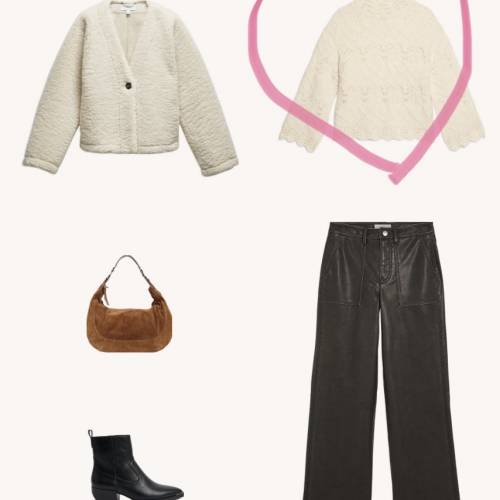 💗 50% OFF Textured High Neck Jumper with Wool