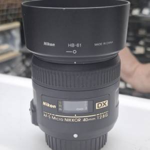 NIKON AF-S MICRO 40MM F2.8G DX