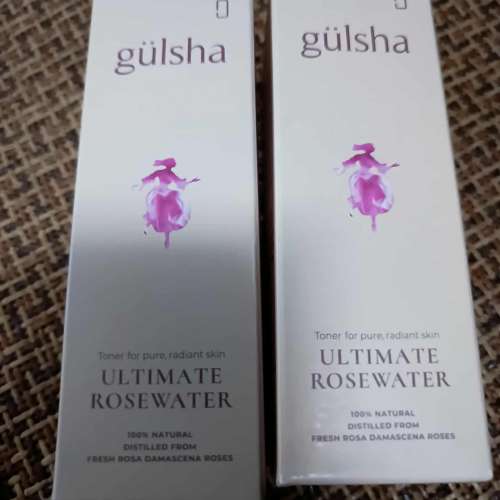 gülsha 晨露純玫瑰活肌水50mL 噴霧裝一套兩支