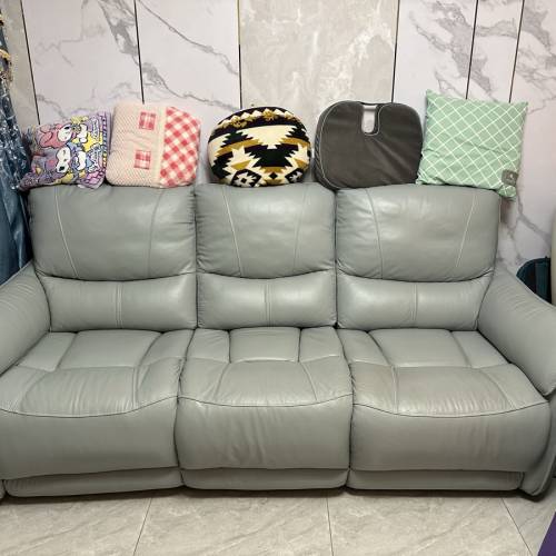 芝華士頭等艙真皮三人沙發