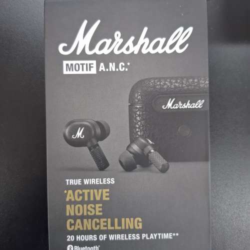 MARSHALL 第二代 MARSHALL Motif ANC 主動降噪真無線藍牙耳機
