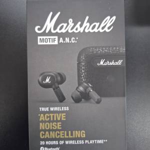 MARSHALL 第二代 MARSHALL Motif ANC 主動降噪真無線藍牙耳機