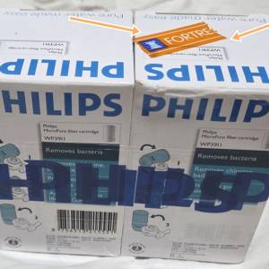 PHILIPS 飛利浦WP3911 濾水器濾芯2個, 全新, 全新