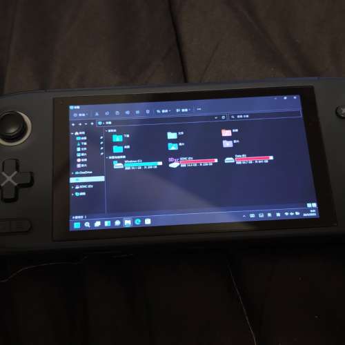 90%新 Ayaneo Air Pro R7-5825U 16+1TB 黑藍色 Handheld PC 遊戲機 Aya neo 內置Wi...