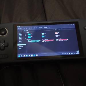 90%新 Ayaneo Air Pro R7-5825U 16+1TB 黑藍色 Handheld PC 遊戲機 Aya neo 內置Wi...