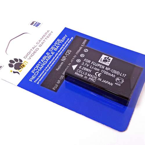 NP120 1700mAh 代用電池 Generic Battery for CASIO NP-120