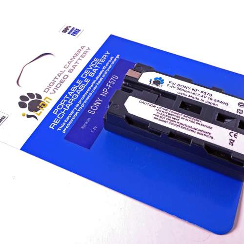 NPF550/F330/F570 2600mAh 代用電池 Generic Battery for Sony NP-F570
