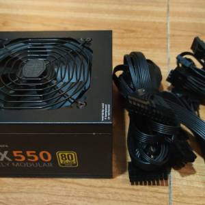 CoolerMaster GX GOLD 550 全模組 80 PLUS金牌認證
