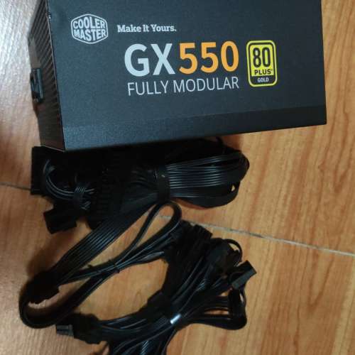 CoolerMaster GX GOLD 550 全模組 80 PLUS金牌認證