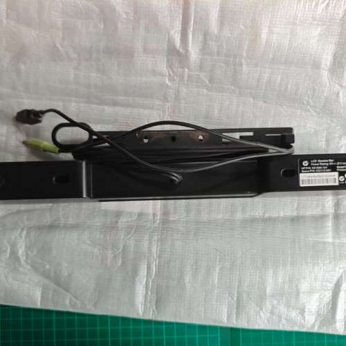 二手 HP 電腦喇叭 USB LCD Computer Speaker Bar