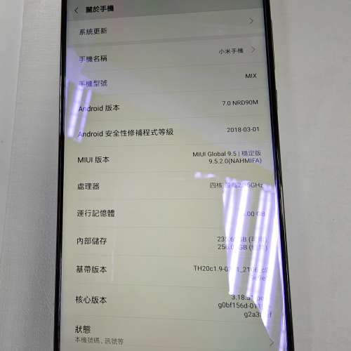 絕版小米MIX