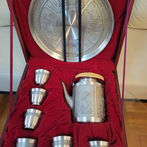 Royal Selangor Pewter four seasons Tea Set gift box