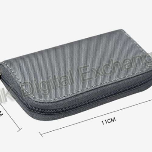 全新相機記憶卡收納保護袋, 放水, 可存放18張SD+4張CF卡, 深水埗門市可購買, 順豐免...