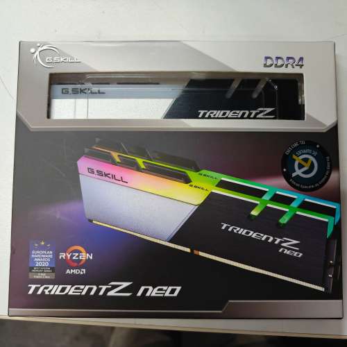 G.SKILL Trident Z NEO DDR4-3600 CL116-19-19-39 1.35V (2 x 16GB) 共32GB