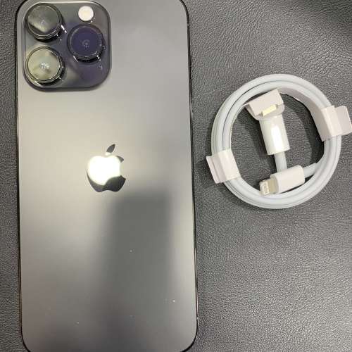 99%New iPhone 14 Pro Max 128GB 紫色 香港行貨 AppleCare+到2025年8月21日 有配件 ...