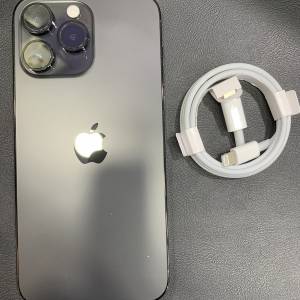 99%New iPhone 14 Pro Max 128GB 紫色 香港行貨 AppleCare+到2025年8月21日 有配件 ...