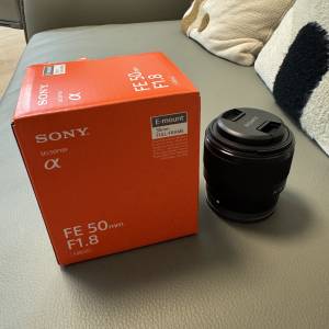 Sony FE 50mm F1.8 (全新有兩年保養)