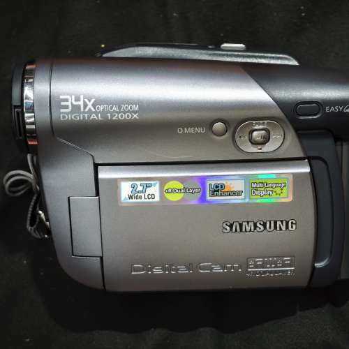 三星 Samsung VP-DC171Wi 光碟 DVD 攝影機施耐德鏡頭 唔知好壞 跟1電冇充電器  95%...