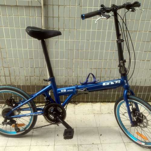 GTR X8 series 20" (3 X 7) 21Speed Disc Brake Folding Bike 21速 碟剎摺合單車 H...