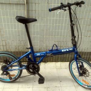 GTR X8 series 20" (3 X 7) 21Speed Disc Brake Folding Bike 21速 碟剎摺合單車 H...