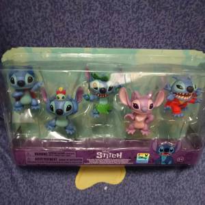 Disney Stitch迪士尼2.5"史迪仔 收藏公仔 5件套裝