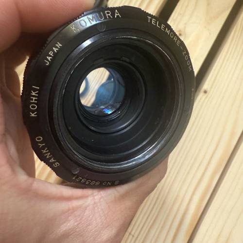 komura 100mm 1.8 連2x-3x telemore zoom極罕有