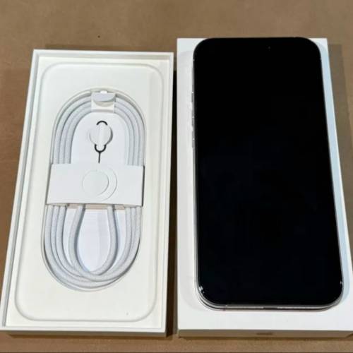 Iphone 16 pro max 256G 白色 電池100%有保養