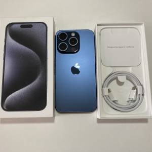 充電42次 iPhone 15 pro 128gb eSim+實體sim 90天店保 what app 6497 6645