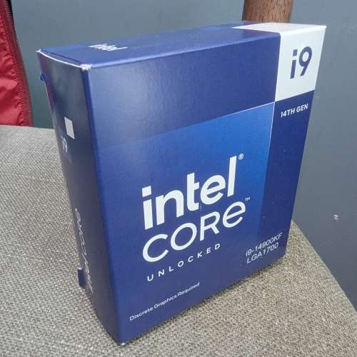 Intel i9 14900KF 全新原封