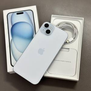 出iphone15 plus 256gb 成色 99新 原裝機 無拆修 出售原因：買了iphone16promax