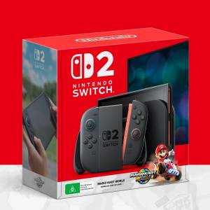 香港行貨任天堂 Nintendo Switch 2 遊戲主機 +瑪利歐賽車世界組合套裝