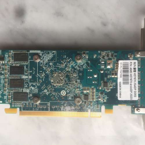 $420 AMD EyeFinity Graphics Radeon HD 7670 2GB DDR5 mini Display Port x4 - PCIe