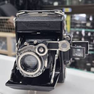 ZEISS IKON SUPPER IKONTA 645 CARL ZEISS JENA TESSAR 7CM F3.5 95% NEW