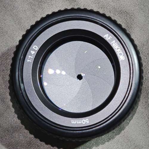Nikon 50/1.4 AF D 尼康 50mm 50 冇盒冇單冇證冇罩 90%-95% new 鏡片通透冇花冇霉微...