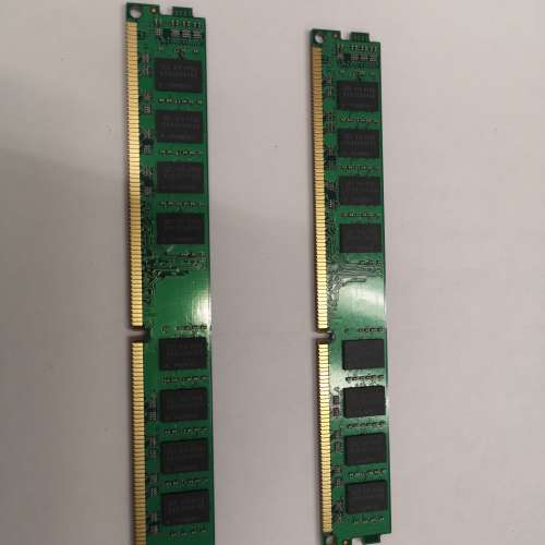 Dell DDR3 12800u 1600MHz 8GB Kit (4GB x 2 雙通道Dual Channel) desktop RAM 矮身
