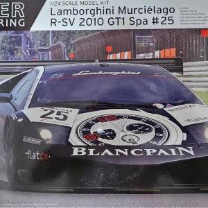 Aoshima Lamborghini Murcielago R-SV 1/24拼裝模型