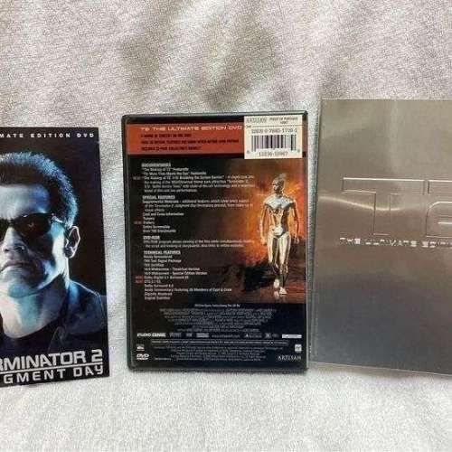 終結者2審判日DVD (金屬封面及小冊子)
