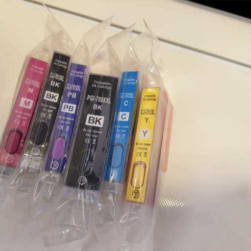 Canon TS8370 全新未开封6色可加墨代用墨盒