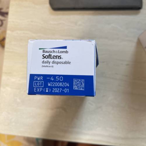 B&L softlens daily disposable