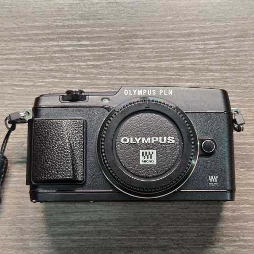 Olympus pen e-p5 少有黑色 (ep5 m43 on system panasonic)