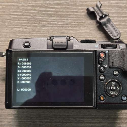 Olympus pen e-p5 少有黑色 (ep5 m43 on system panasonic)