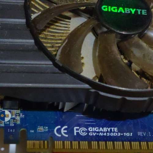 GIGABYTE GV-N450G3-1GI 顯示卡 Display Card