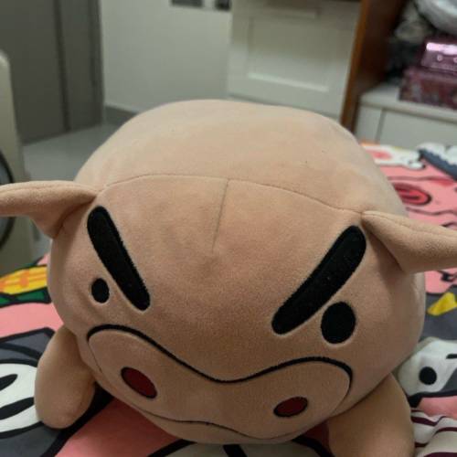 蠟筆小新公仔以及香蕉公仔