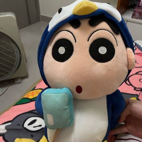 蠟筆小新公仔以及香蕉公仔